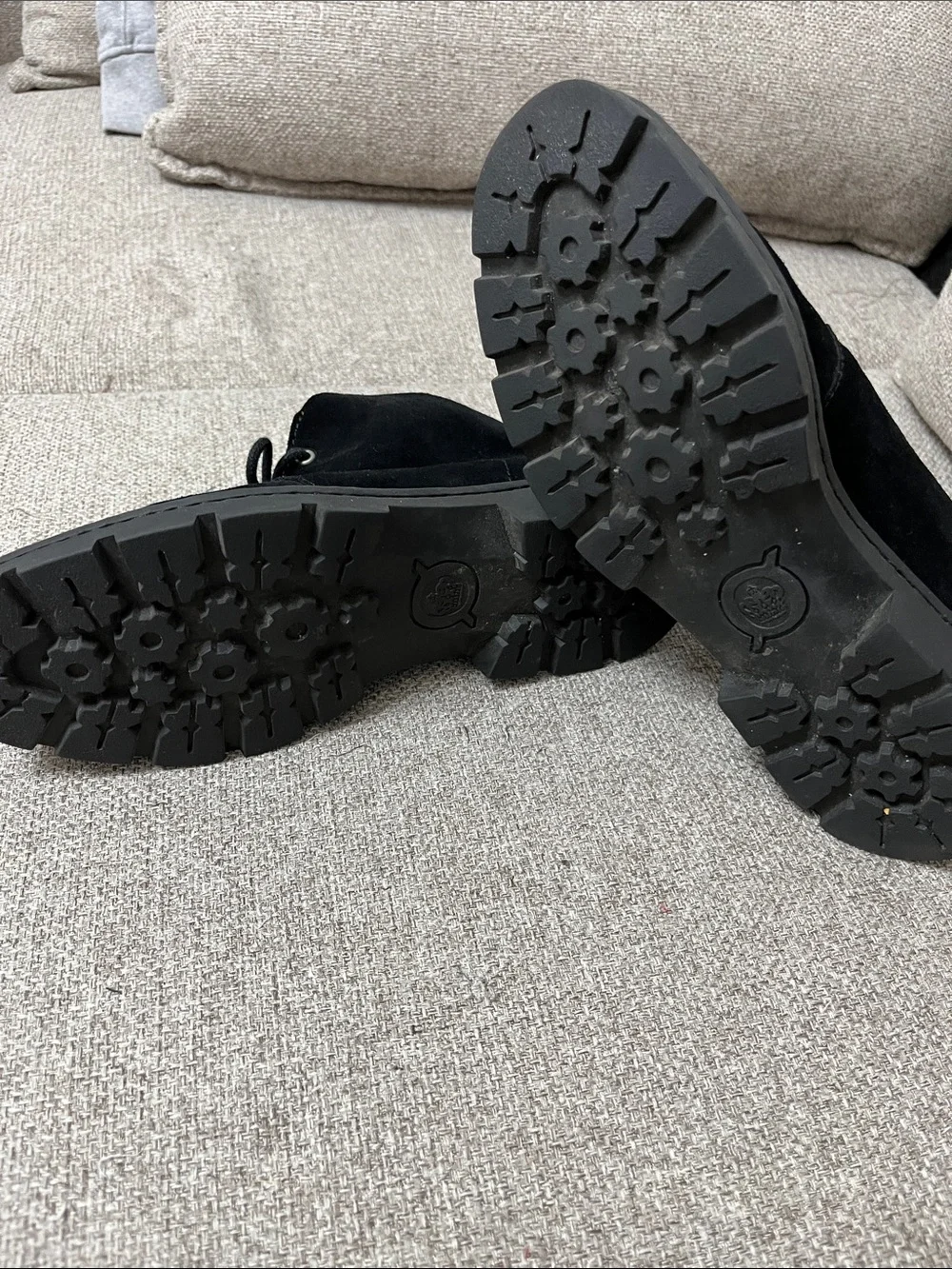 Born Black Suede Chukka Boots
